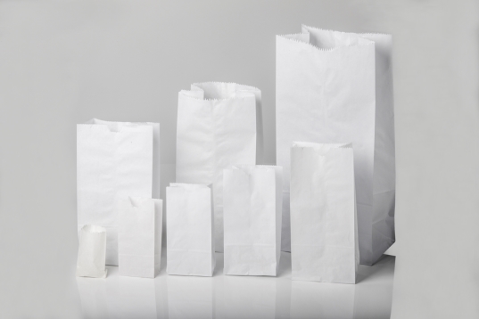 BOLSA PAPEL BLANCA 107 # 4 X 100 UND
