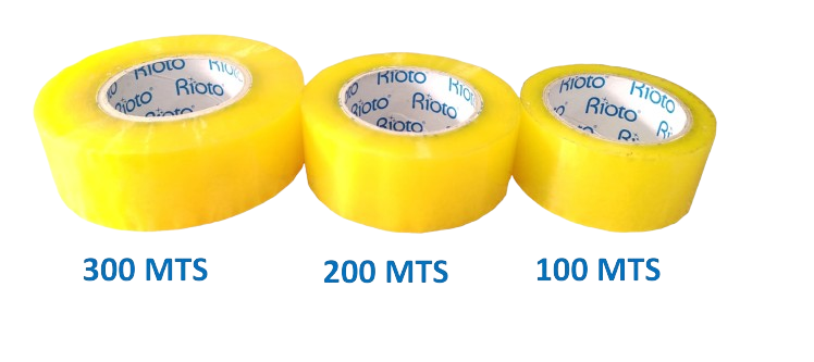 CINTA RIOTO 2 PULGADAS X 100 METROS X 72 UND