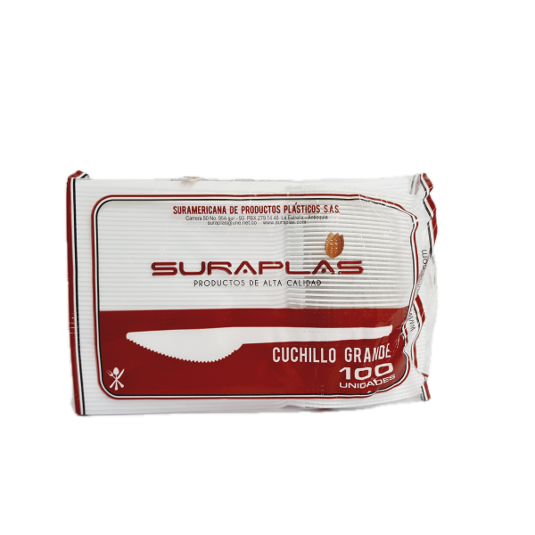 CUCHILLO GRANDE SURAPLAS 80 X 100 UND