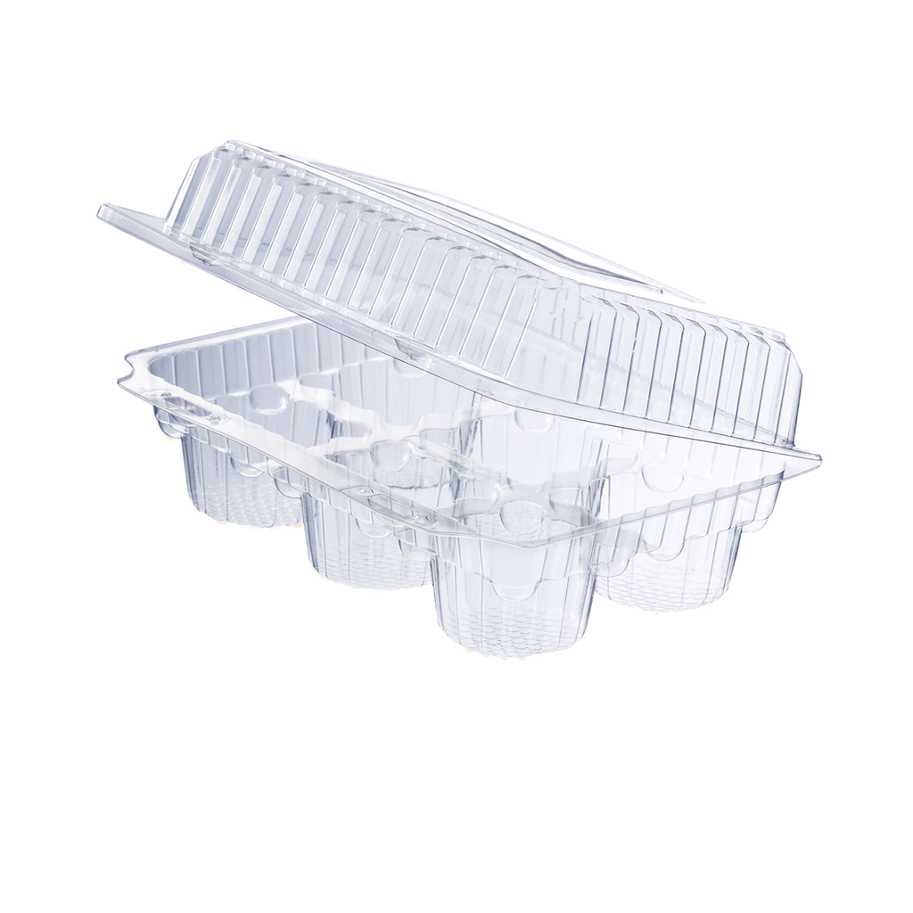 AL-10 C ESTUCHE MUFFINS X 6 TAPA ALTA EN BOPS x 50 UND