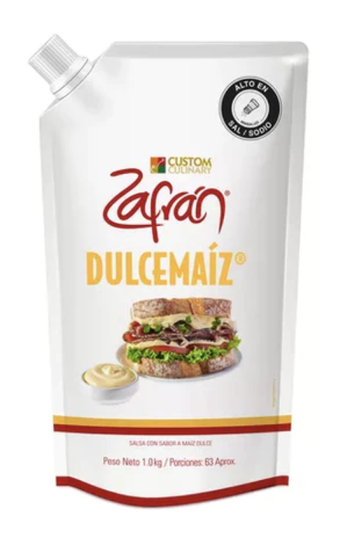 SALSA MAIZ ZAFRAN X 1000 G X UND