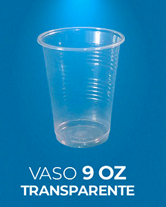 VASO GUTVAN TRANSPARENTE 9 ONZ X 50 UND
