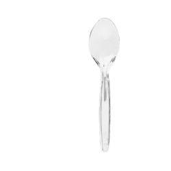 CUCHARA DECO TRANSPARENTE X100 UND