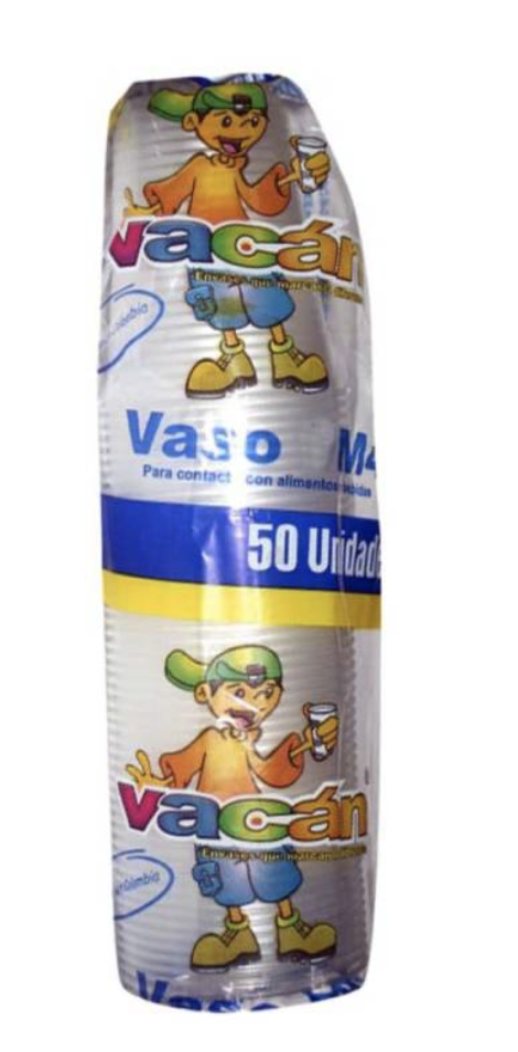 VASO VACAN TRANSPARENTE 5 ONZ X 120