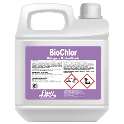 BIOCHLOR DETERGENTE ALCALINO MULTIUSOS X GALON