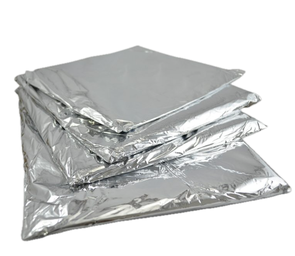 BOLSA ALUMINIO 8 X 12 X 100 UND