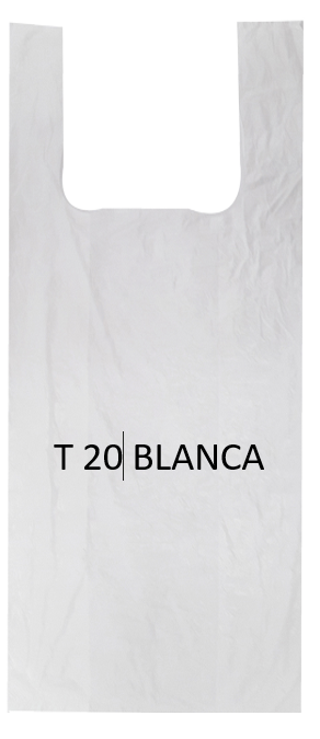 BOLSA PARA BASURA AMARRAFÁCIL B20 BLANCA X 100 UND