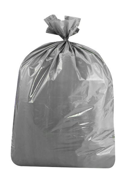BOLSA BASURA GRIS 18 X 24 X 100 UND