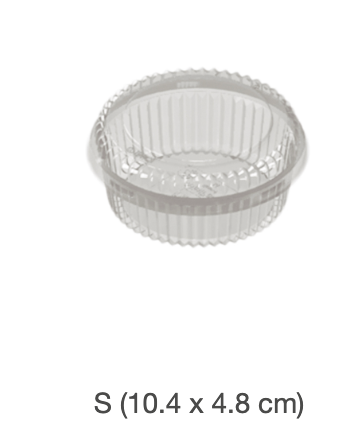 [2018] CONTENEDOR CON TAPA MINI PACK S SIN BISAGRA X 300 UND