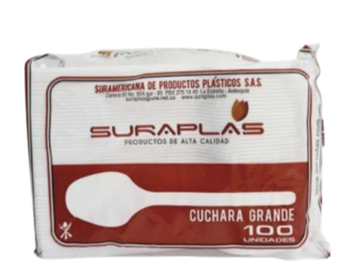 [3008] CUCHARA SURAPLAS GRANDE 60 X 100 UND