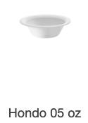 [6009] PLATO DARNEL HONDO # 5 X 500 UND