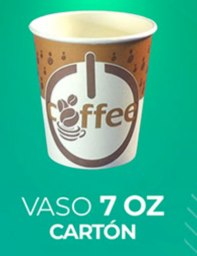 [8026] VASO CARTON GUTVAN 9 ONZ