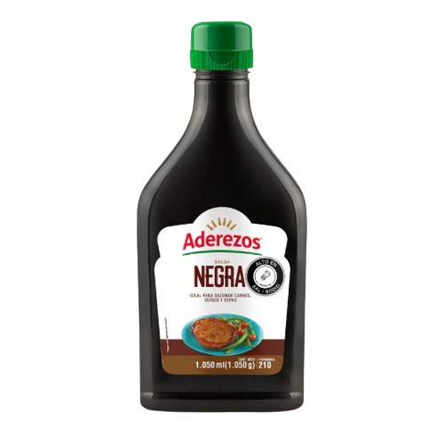 [9027] SALSA NEGRA ADEREZO 3000 G X UND