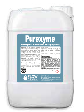 [1225] PUREXYME DETERGENTE ORGANICO X GALON