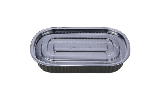 [2050] AL-24 BASE SEMI OVALADA NEGRA CON TAPA X 100 UND