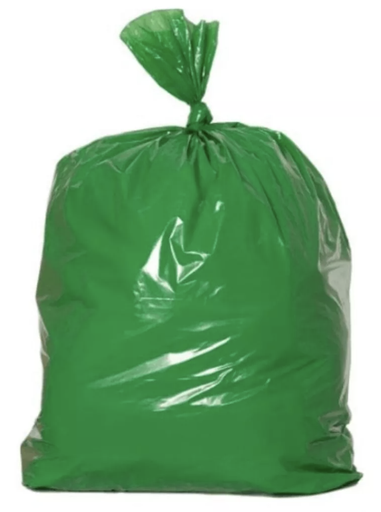 [1042] BOLSA BASURA VERDE 24 X 34 X 100 UND